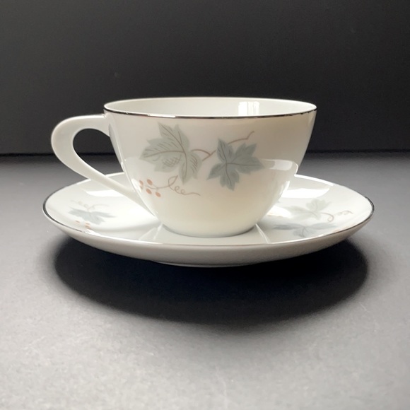 Sango Claire Dishes Tea Cup Saucer Set Dinner Plate Vintage China Bridal Wedding - Picture 14 of 14